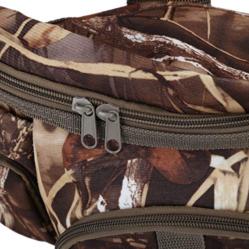 Bolsa de ombro para acampamento, mochila leve para caminhadas ao ar livre, caça flexível para acampa