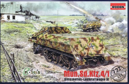 Maquette Char Sd.Kfz.4 Munitionskraftwagen pour Nebelwerfer 1/35