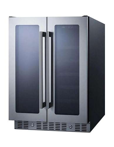 Summit ALFD24WBV 24"" ADA Compliant Dual Zone Beverage Center with