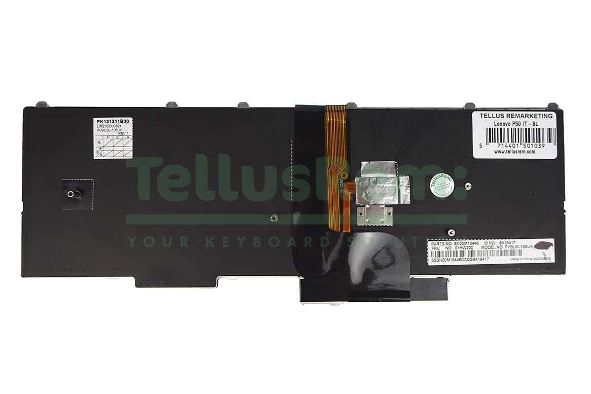 sostituzione della tastiera Italiano retroilluminata per Lenovo Thinkpad P50 P70 P51 P71