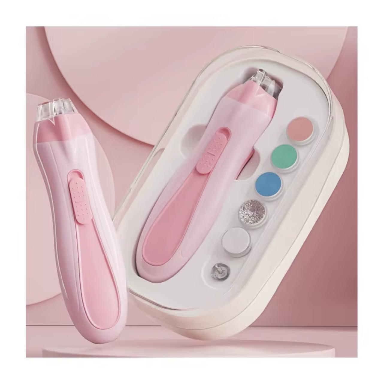 Baby Nail Trimmer Electric Safe Baby Nail Clippers Baby Nail File Kit