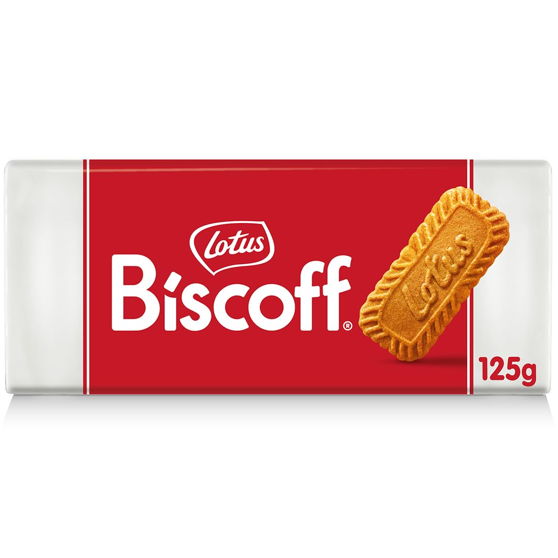 Lotus Biscoff | Belgian Speculoos | Caramelized Biscuit Cookies | Non-GMO and Vegan | 125g | Pack of 1