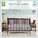 Dream On Me Chelsea 5-In-1 Convertible Crib In Cherry, JPMA Certified