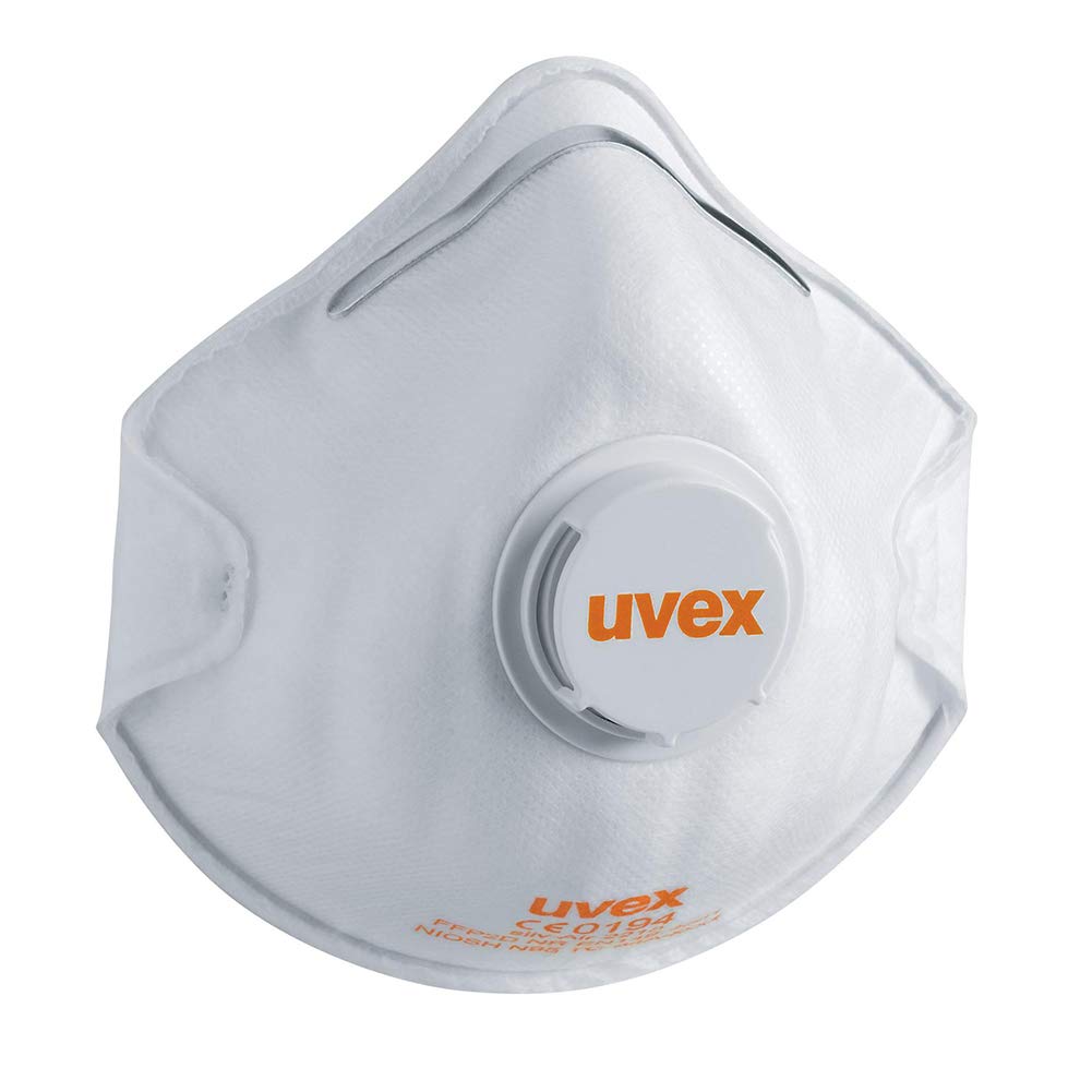 Uvex 8732.210 C2210 silv-air Maske, Cup Form mit Ventil