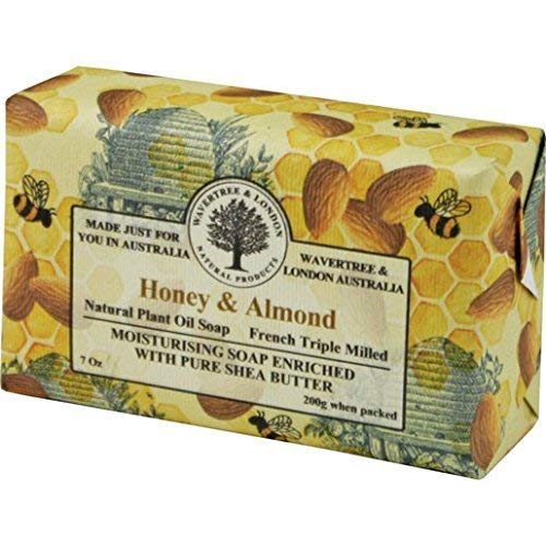Australian Soapworks Wavertree & London 200g Soap Set of 4 - Honey & Almond