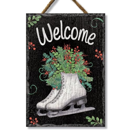 Mywordwelcomewskatehollyslateimpressionsfrontdoorwallhangingwelcomesignwinterholidayrusticfarmhousehomedecorforyourlivingroomdiningroomkitchenbedroomfrontdoor Urban Country Home Decor My word welcome w skate holly slate impressions front door wall hanging welcome sign winter holiday rustic farmhouse home decor for your living room dining room kitchen bedroom front door urban country home decor