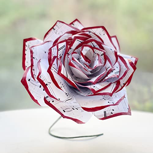 Music Note Paper Rose #TOP1
