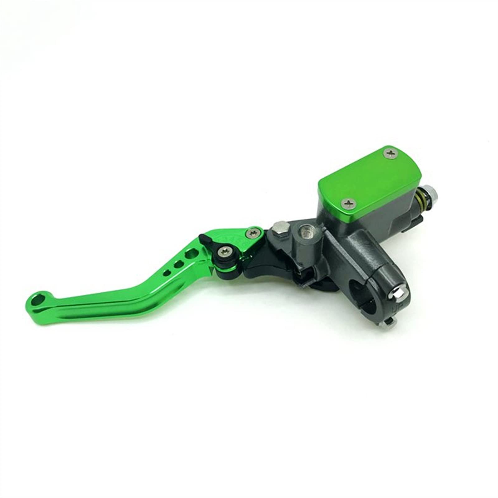 para Yamaha 22mm Bomba De Embrague De Freno Cilindro Maestro Palanca De Motocicleta Manillar Embrague Hidráulico Motor De Carreras KMAGE(Green Left)