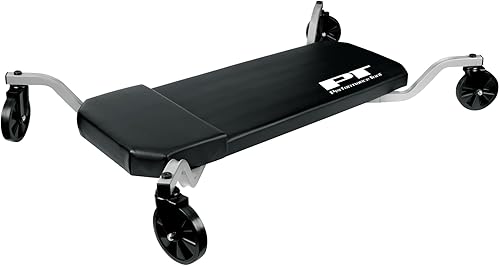 Miniatura 10 de Performance Tool W85018 - Asiento plegable de 40 pulgadas, silla de garaje ajustable todo en uno, acostarse o sentarse, capacidad de 330 libras