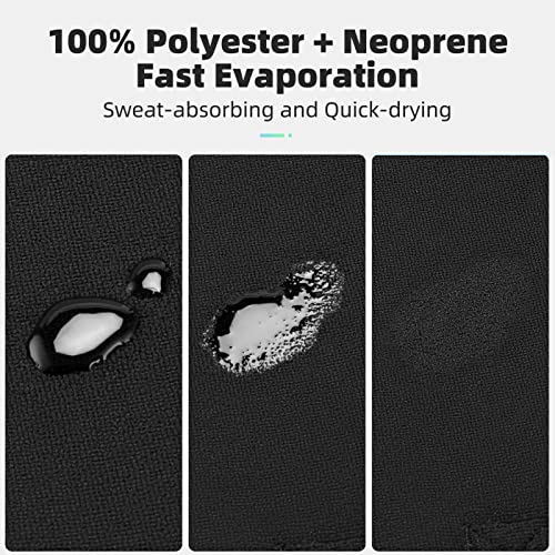 ROCKBROS Bike Sweat Guard Sweat Catcher for Turbo Trainer Sweat Cover for Indoor Bike Training Road Bike MTB Trainer Bicycle Sweat Net Bike Frame Protector Cover (Black-For road bike) - Image 4