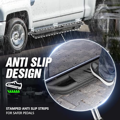Estribos laterales para Chevy Silverado y GMC Sierra miniatura 5