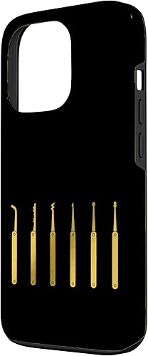 Vista 23 de iPhone XS Max Lock Picker Tools - Estuche para amantes de la selección de candados
