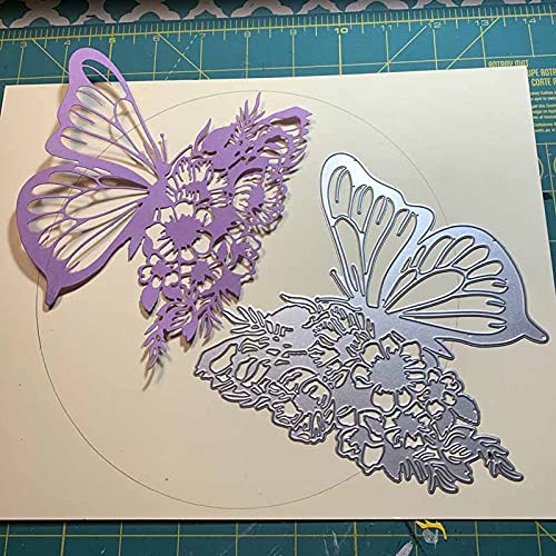 YunTrip Stanzschablone Für DIY-Karten – 3D-Schmetterling Aus Metall, 9,5 X 8,5 Cm