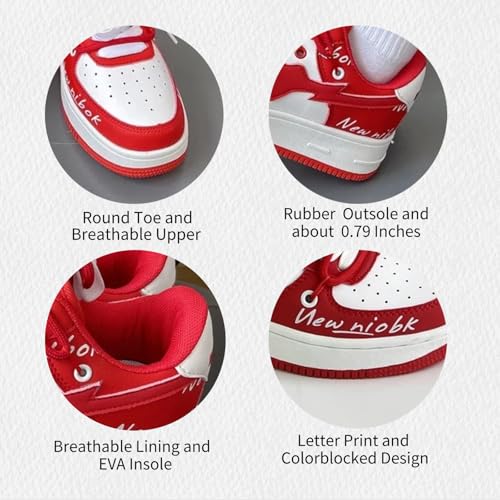 Love Heart Letter Print Platform Fashion Sneakers Skate Shoes Gifts Aesthetic Casual Chunky Shoes for Women3