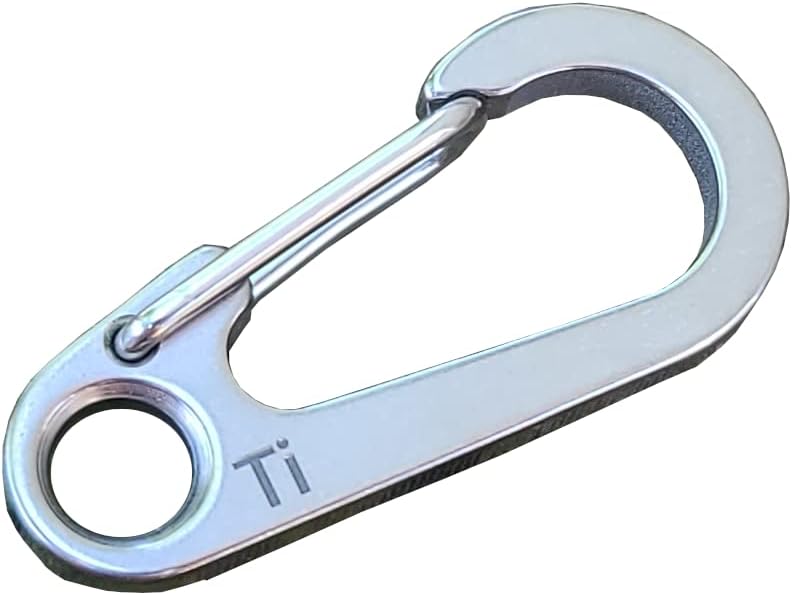 Mini Titanium Carabiner