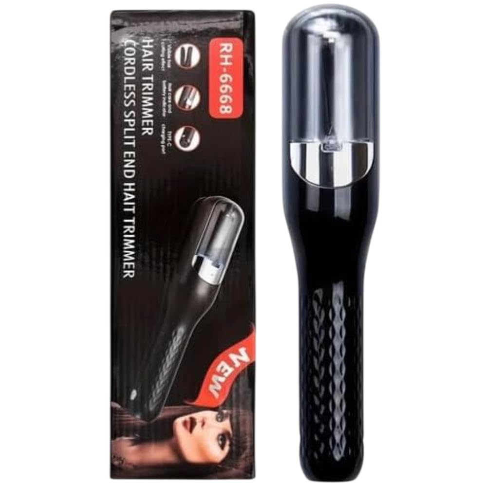 Automatic Hair Split End Remover RH-6668 | Cordless Hair Trimmer for Split End Trimming, Hair Maintenance, Salon Use and Personal Grooming Applications-image-9