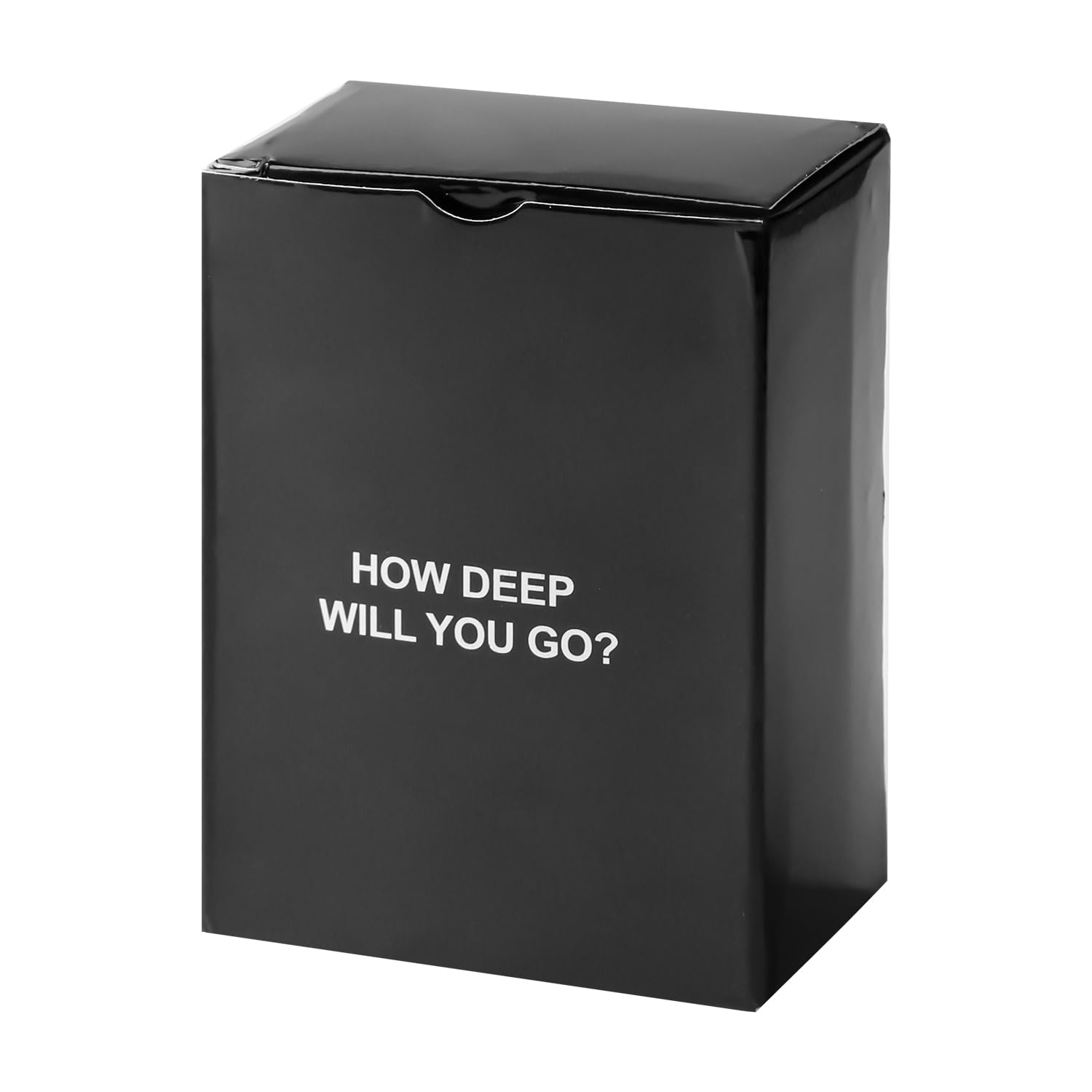 Bojueshaw 1 Set Deep Conversation Cards,How Deep Will You Go Card,Funny Family Party Card Game,Game Night Question Card Game For Adults