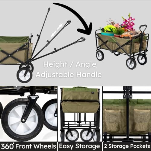 Electric Utility Wagon Folding Cart