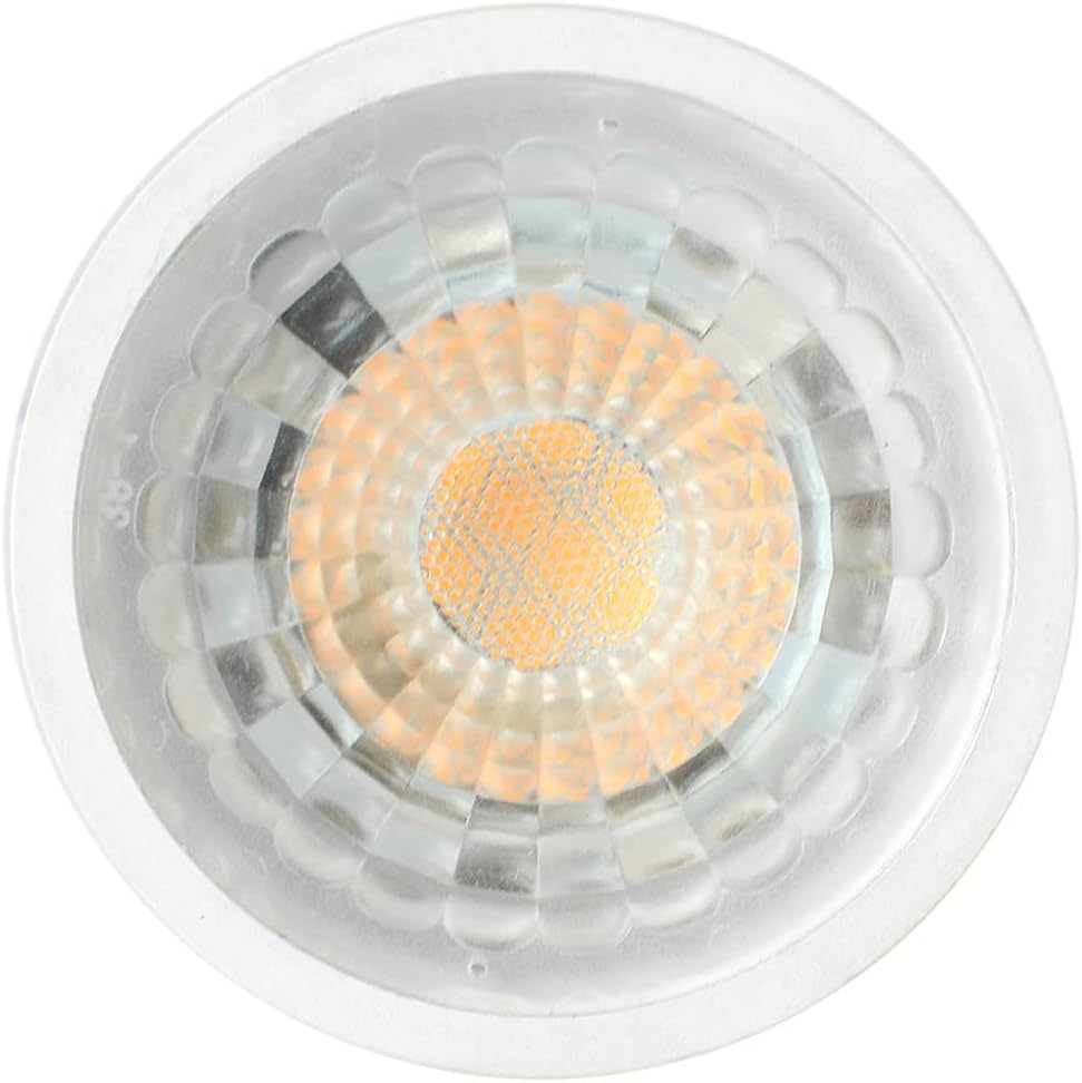 10-Pack Daylight Glow GU10 LED Spotlight, 5000K Dimmable,5.5W 50W Equivalent Recessed Lighting, 500lm,38° Beam Angle