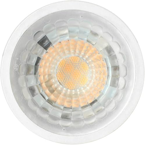 Miniatura 6 de Rysa Light Paquete de 10 focos LED GU10 de luz diurna, 5000 K regulables, iluminación empotrada equivalente a 5.5 W 50 W, 500 lúmenes, ángulo de haz