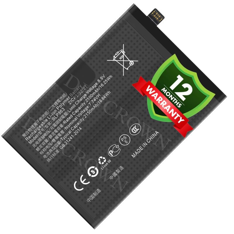 Image of Original BLP863 Battery Compatible for Oppo Reno 6 5G | K9 - (4300mAh) - 1 Year Warranty DF7