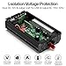 3000W Power Inverter,12V DC to AC 110V120V Peak Power 6000W with 2AC Outlets and 2.4USB Port,LCD Display Car Inverter for Outdoor Activities,Emergency