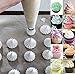 kowanii Large Icing Piping Tip Cupcake Decorating Tip Set Kit Cake Decorating Supplies, 8 Frosting Tip Nozzle, 10 Pastry Bag, 2 Coupler