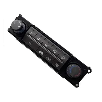 Heater Control Unit Panel AC Air Conditioning Temperature Climate Switch Compatible for 8Th Honda Civic 2006-2011Black