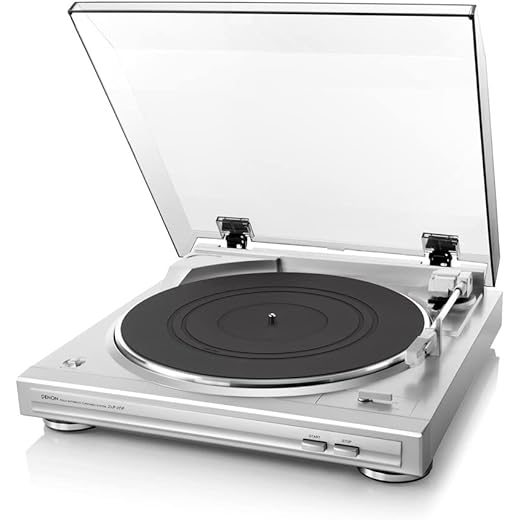 Denon DP-29F Turntable - Silver