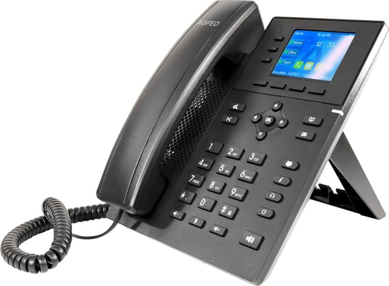 AGFEO Téléphone T17 SIP Noir