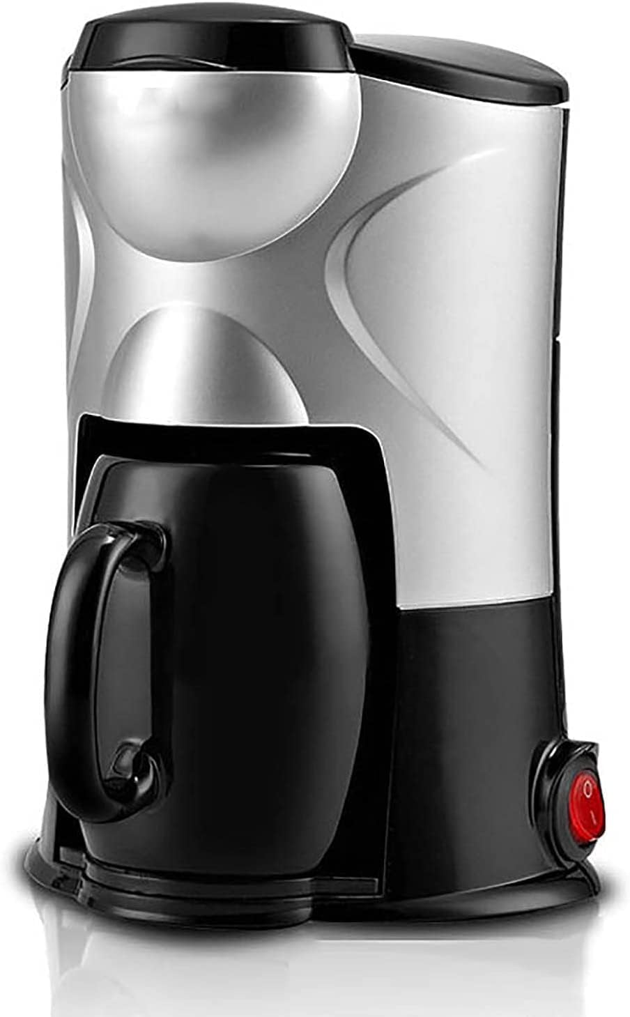 Cafetera de Goteo 1 Taza 0.15L, Filtro Permanente, Compacta