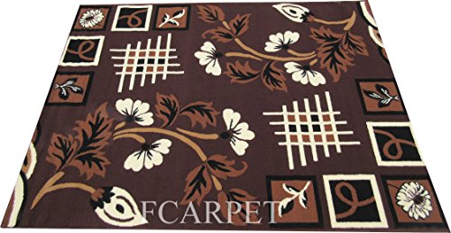 Image of Kalin Carpet with Velvet Touch (7x10 ft, Brown)