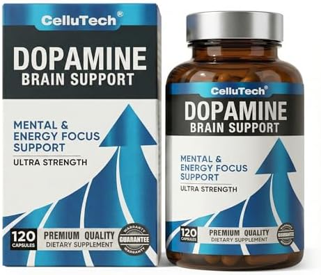 L-Tyrosine Dopamine Brain Food Supplement | Mental Energy & Focus...