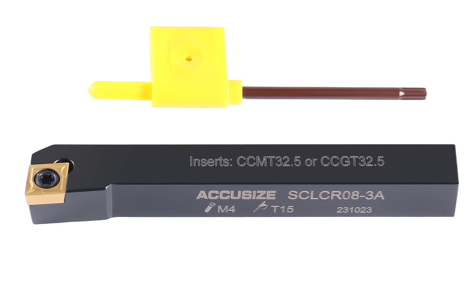Accusize Industrial Tools 1/2'' Rh Sclc R-08-3A Toolholder, 2370-5006