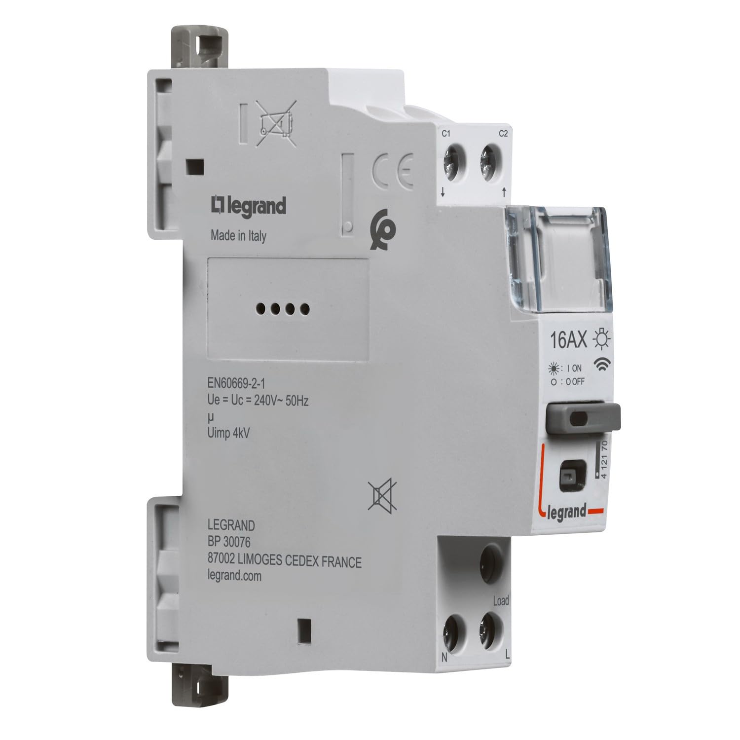 Legrand 412170 Plaque de commutation et obturateur