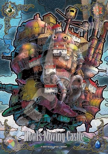 エンスカイ(ENSKY) ハウルの動く城 夕暮れの城 18.2×25.7cm ジブリ アートクリスタル ジグソーパズル 208ピース ART CRYSTAL JIGSAW 208-AC57