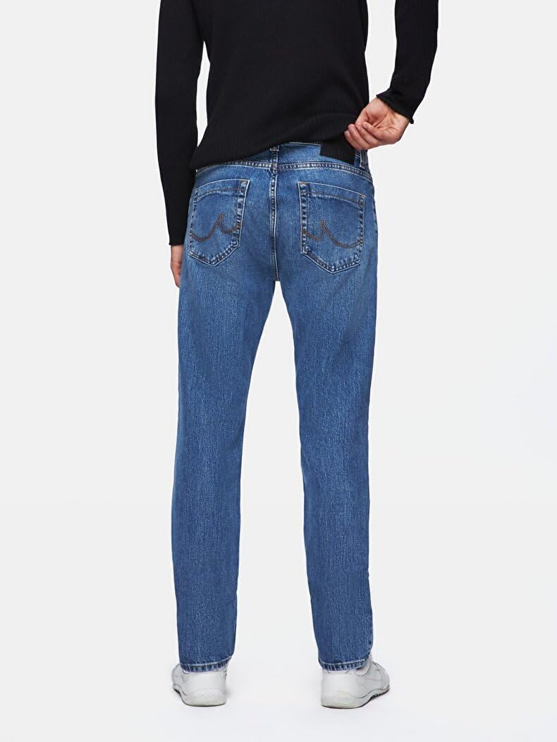 LTB Jeans Hollywood Y Straight Leg Men's Denim Trousers | Mid-Waist Denim Comfort | Made in Türkiye
