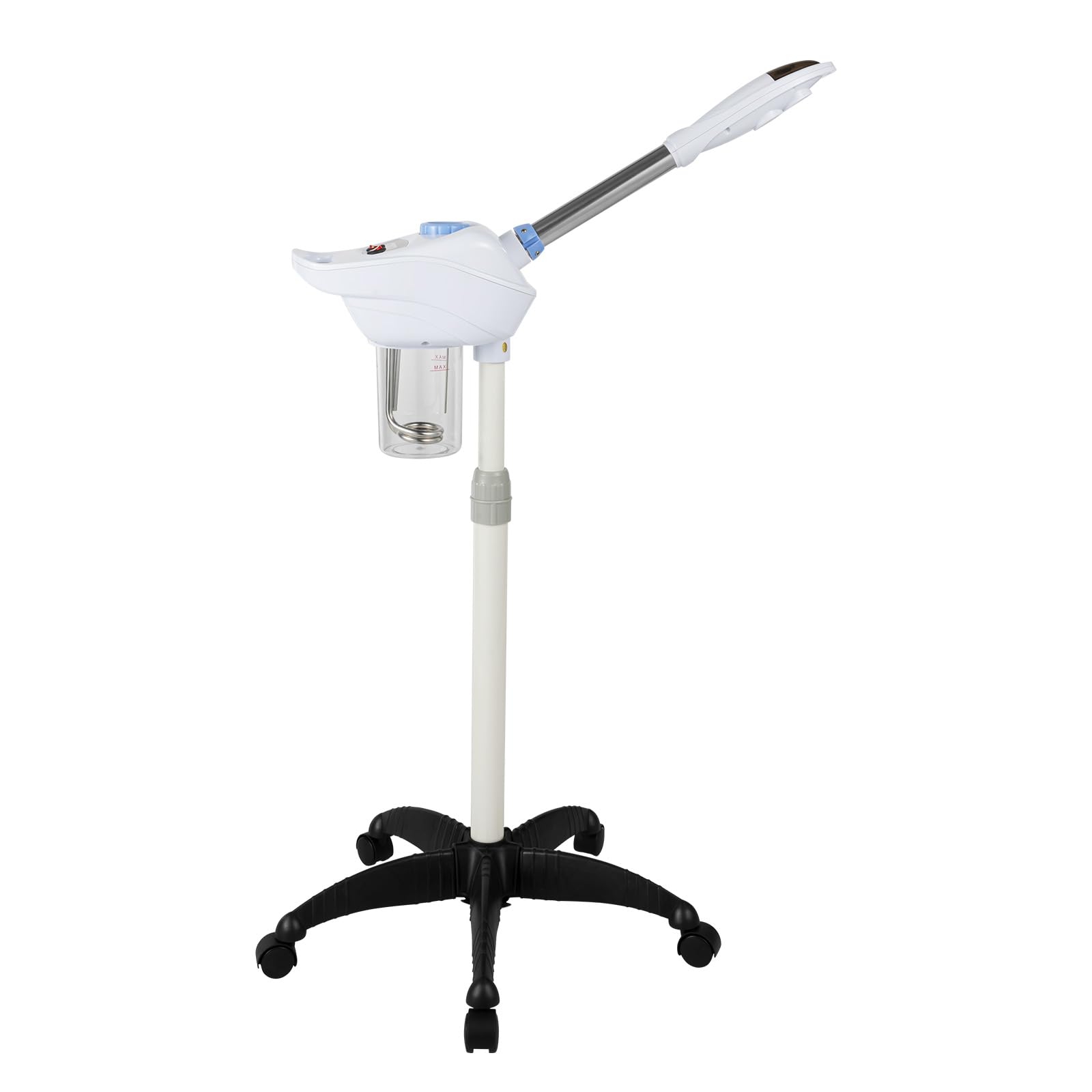 Spray, vaporizzatore facciale, vaporizzatore professionale, 750 W, macchina per sauna facciale, serbatoio medico, bottoni meccanici, ozono, vaporizzatore per sauna facciale, per cliniche della pelle