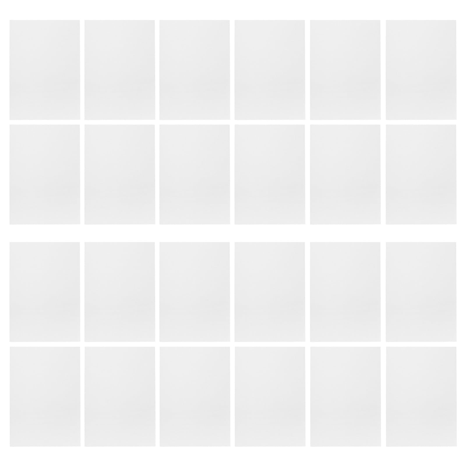 Healeved 100 hojas de papel adhesivo imprimible A4: hojas de etiquetas autoadhesivas white mate para manualidades, etiquetas de logotipos, envíos y uso de oficina.