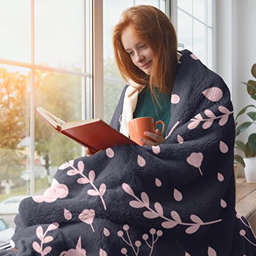 Couvre-lit doux licorne pour lit d'enfant rose et pourpre