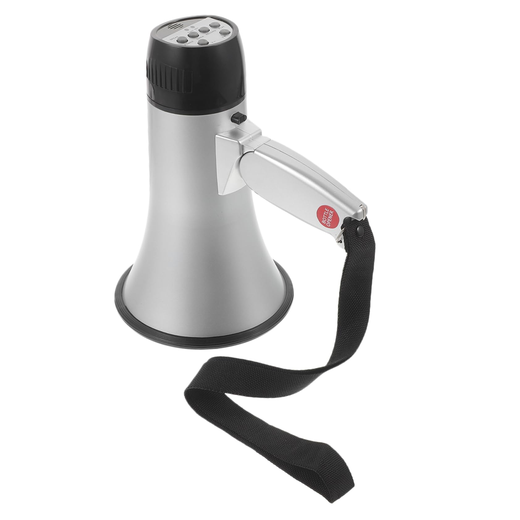 Kisangel Megáfono Pequeño para Animar Deportes Megáfono Fuerte Altavoz Grabación Personalizable