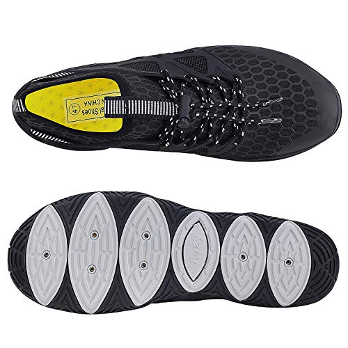 Image of MAYZERO Water Shoes Men Women Swim Surf Shoes Beach Pool Shoes Wide Toe Hiking Aqua Shoes Winter House Slippers