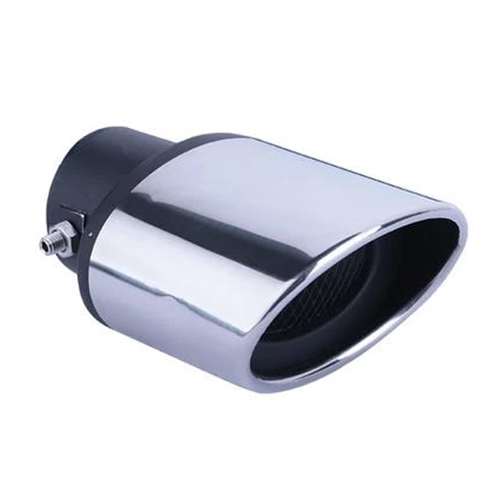 Tubo Escape Coche para Citroen para C3-XR para C3XR 2015-2020 1 Uds Silenciador Tubo De Escape Acero Inoxidable Punta De Silenciador Garganta Trasera Tubo Punta Silenciador Escape(1PCS-Style-D)