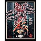 Pyramid STRANGER THINGS S4 - Massacre Lab Hawkin - Impression encadrée 30x40cm