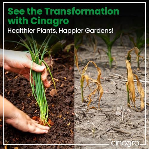 Image of Cinagro Organic Manure for Plants (5 Kgs), 100% Natural Cow Dung Fertilizer, Fine Powder Compost, Soil Enricher for Home & Garden, Boosts Growth, Fixes Nitrogen, Releases Phosphorus & Potassium