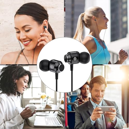 Keyron CC860 2 Pack Usb C Headphones,Usb C Wired Earphones With Microphone,Type C Earbuds Compatible thumb #5