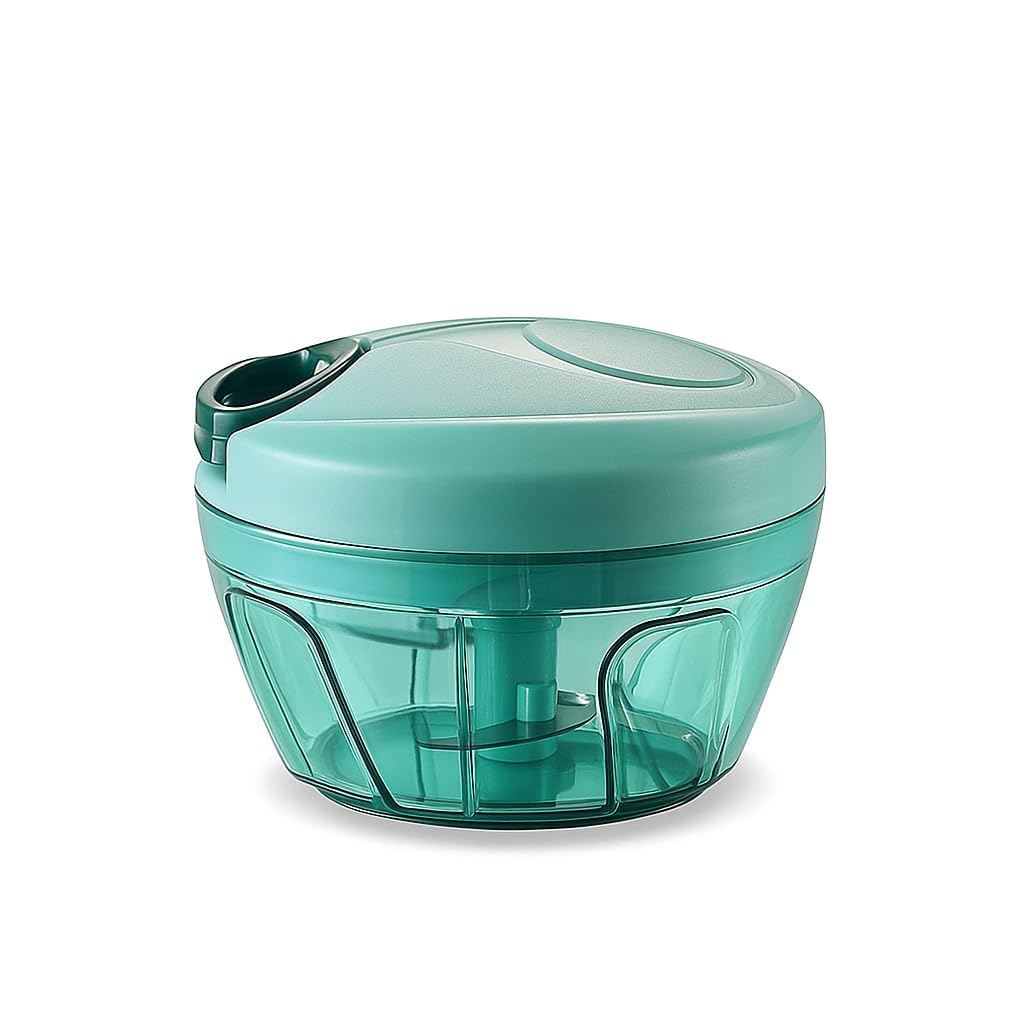 Dori Chopper Manual | Hand-Powered Vegetable & Food Cutter with Pull Cord | 3 Sharp Blades | BPA-Free Onion, Garlic & Nut Chopper-image-40
