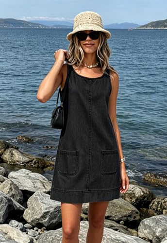 Image of Jayscreate Women's 2025 A-line Suede Dress Pocket Mini V Neck Elegant Long Sleeve Spring Fall Winter Short Dress
