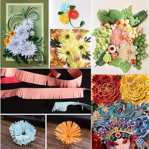 2026 Upgraded Manual Quilling Machine, Adjustable 0.3-4MM Width, 5-20CM Cutting, Perfect Tool for DIY Paper Art, Craft Projects & Handmade Tassels