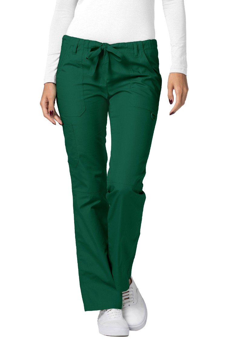 Adar Universal Damen Pflegebekleidung - Gerade Hose mit Kordelzug